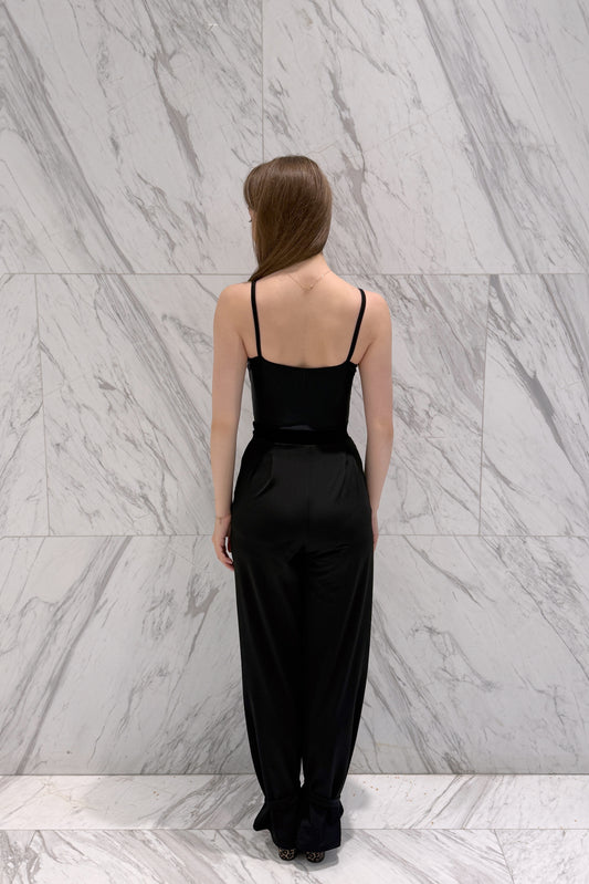 Classic black leotard