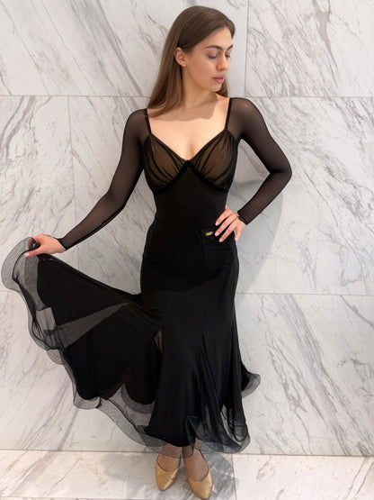 Mermaid ballroom skirt